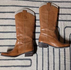 Franco Sarto Walinda Western Boots with Box 6.5